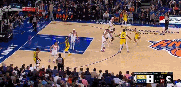 上来就进！内姆哈德弧顶运球找节奏 借掩护三分张手就有！